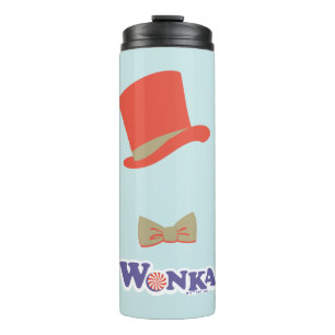 Wonka Top Hat & Bow Stropdas Thermosbeker
