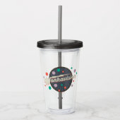 Wonkavision Logo Acryl Drinkbeker (Voorkant)