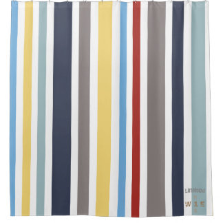 WONZ Limited Little Sailor van Shirt tot Design Douchegordijn