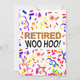 Woo Hoo Confetti Kaart