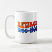 Woo Hoo  Groovy Tekst in ruste Koffiemok (Links)