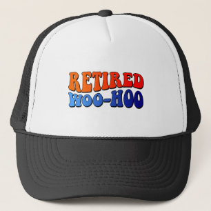 Woo Hoo Groovy Tekst in ruste Trucker Pet