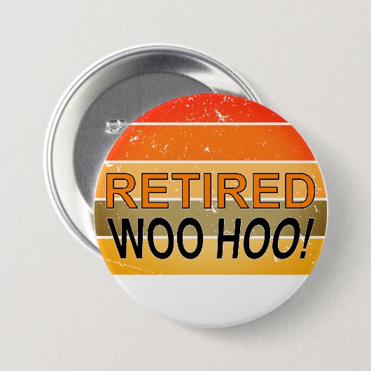 Woo Hoo, in ruste, met  zonnesteek, Button (Voorkant /achterkant)