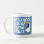 WOO HOO! JE DOET GROOT! Sandra Boynton Koffiemok (Links)