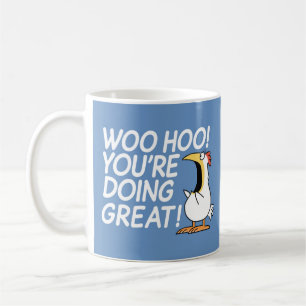 WOO HOO! JE DOET GROOT! Sandra Boynton Koffiemok