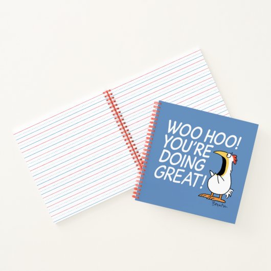 WOO HOO! JE DOET GROOT! Sandra Boynton Notitieboek (Binnen)