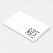WOO HOO! JE DOET GROOT! Sandra Boynton Post-it® Notes (Schuin)