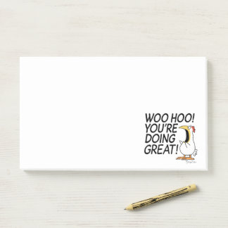 WOO HOO! JE DOET GROOT! Sandra Boynton Post-it® Notes
