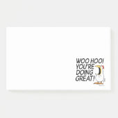 WOO HOO! JE DOET GROOT! Sandra Boynton Post-it® Notes (Voorkant)