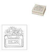 Wood Art Stamp Rubberstempel (Gestempeld)
