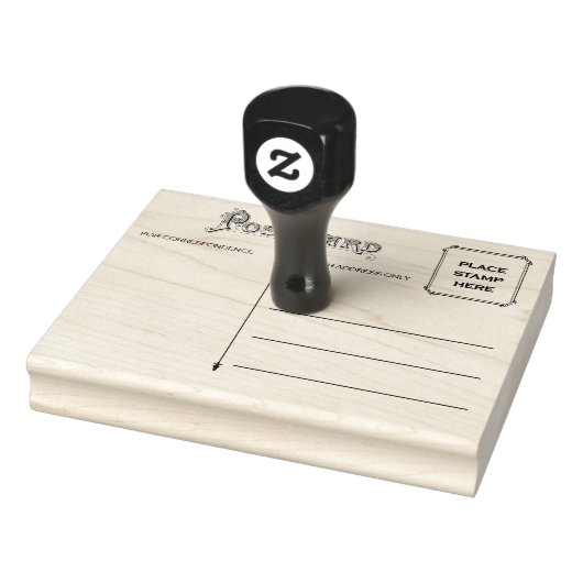 Wood Art Stamp Rubberstempel (Stempel)