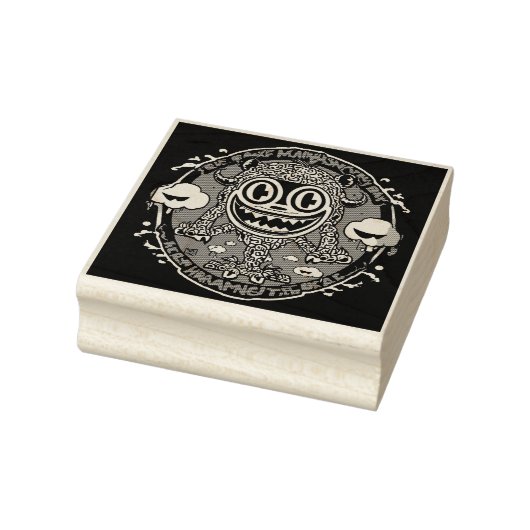 Wood Art Stamp Rubberstempel (Stempel)