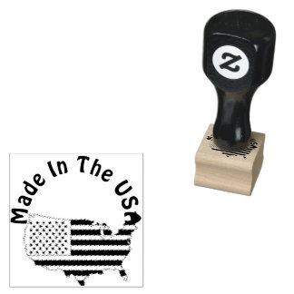 Wood Art Stamp Rubberstempel