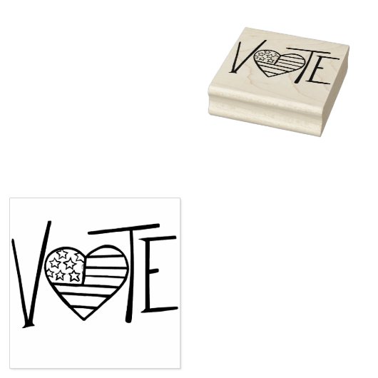 Wood Art Stamp Rubberstempel (Gestempeld)