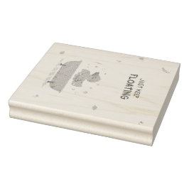 Wood Art Stamp Rubberstempel