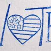 Wood Art Stamp Rubberstempel