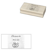 Wood Art Stamp Rubberstempel (Gestempeld)
