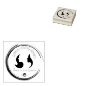 Wood Art Stamp Rubberstempel (Gestempeld)