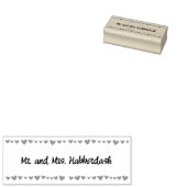 Wood Art Stamp Rubberstempel (Gestempeld)