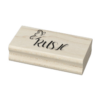 Wood Art Stamp Rubberstempel