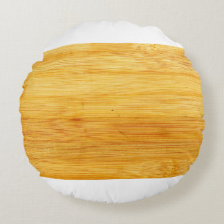 Wood bamboo background texture rond kussen