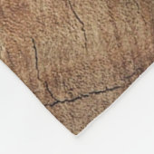 Wood Bison Buffalo Fleece Deken (Hoek)