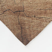 Wood Bison Buffalo Fleece Deken (Hoek)