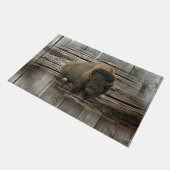 Wood Bison Deurmat (Schuin)