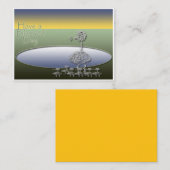 Wood Box Display Informatiekaartje (Voorkant / Achterkant)