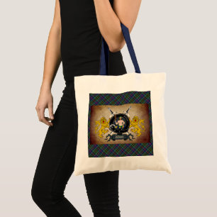 Wood Clan Badge & Tartan Tote-tas Tote Bag