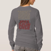 Wood Cross Cuz Vous Comptez John 1 14 T-Shirt (Dos)