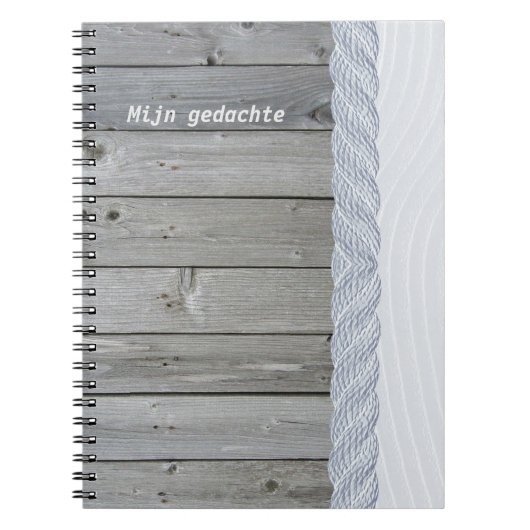 Wood dream notitieboek (Voorkant)