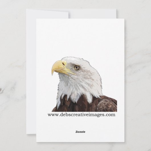 Wood Duck Drake Christmas Kaart (Achterkant)