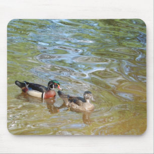 Wood Duck Pair Muismat