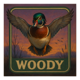 Wood Duck Poster Perfect Poster