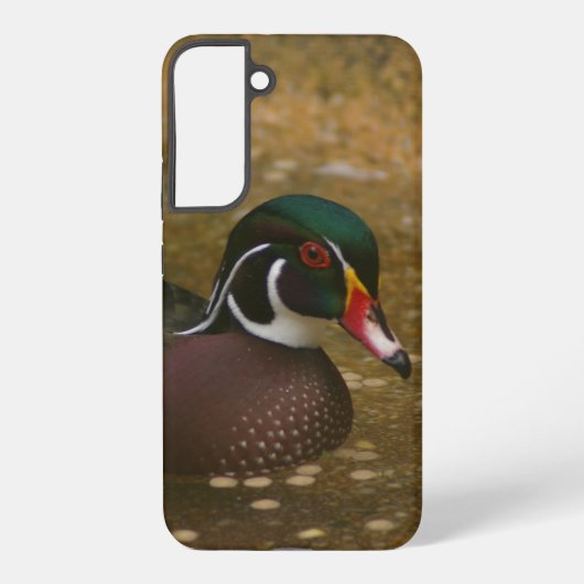 Wood Duck Samsung Galaxy Hoesje (Achterkant)
