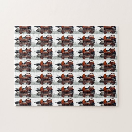 Wood Duck Thunder_Cove Legpuzzel (Horizontaal)