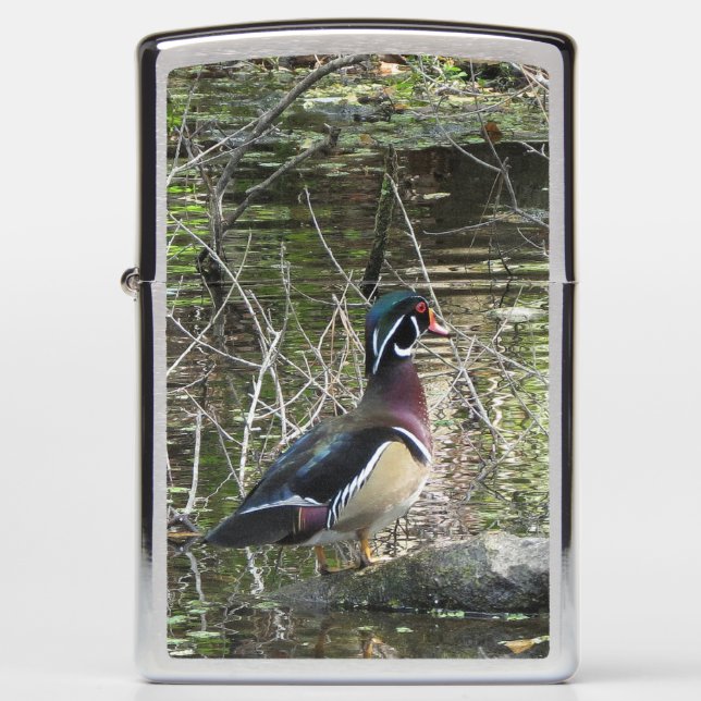 WOOD DUCK Zippo Lighter (Voorkant)