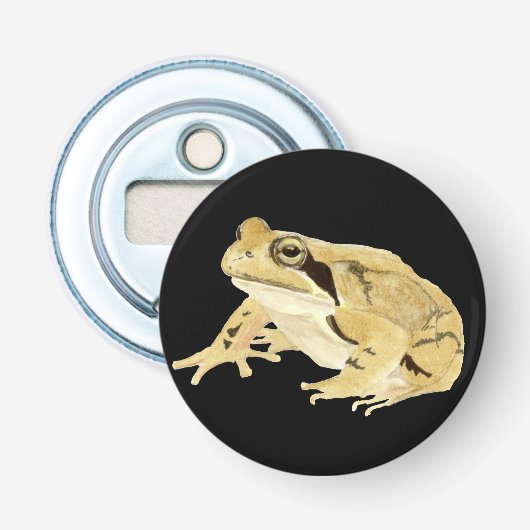 Wood Frog Button Flesopener (Voorkant)