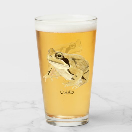 Wood Frog Glas (Voorkant gevuld)