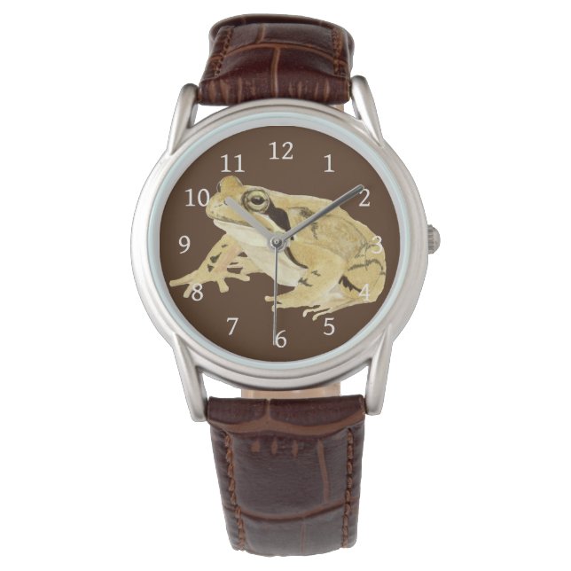 Wood Frog Horloge (Voorkant)
