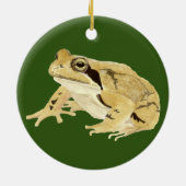 Wood Frog Keramisch Ornament (Achterkant)