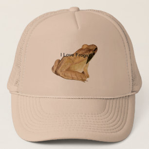 Wood Frog Trucker Pet