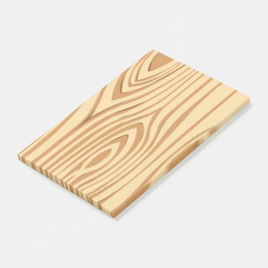 WOOD GRAIN PATTERN POST-IT® NOTES (Schuin)