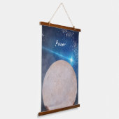 Wood met bovenzijde wandtapijt hangend wandkleed (Gebogen)