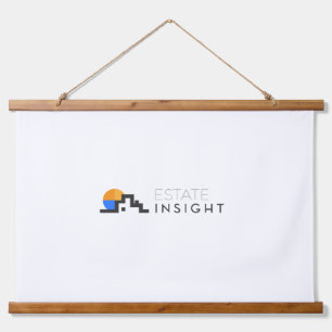 Wood met bovenzijde wandtapijt hangend wandkleed