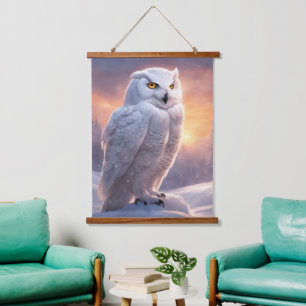 Wood met bovenzijde wandtapijt hangend wandkleed