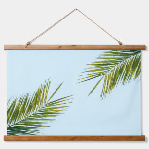Wood met bovenzijde wandtapijt hangend wandkleed
