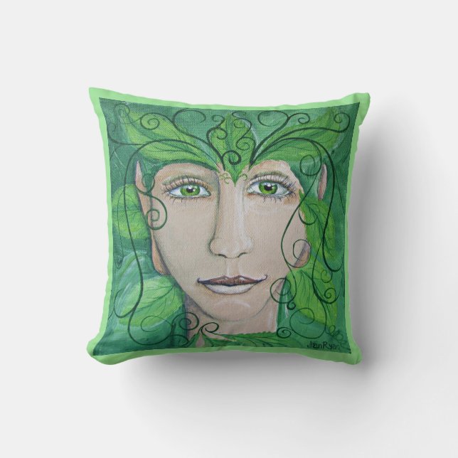 Wood Nymph-kussen Kussen (Voorkant)