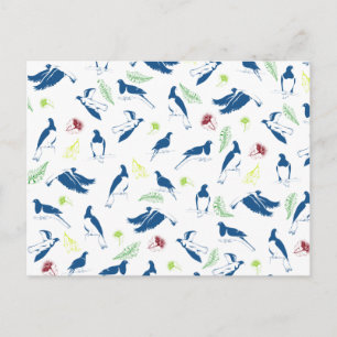 Wood Pigeon Kereru NZ Bird Briefkaart